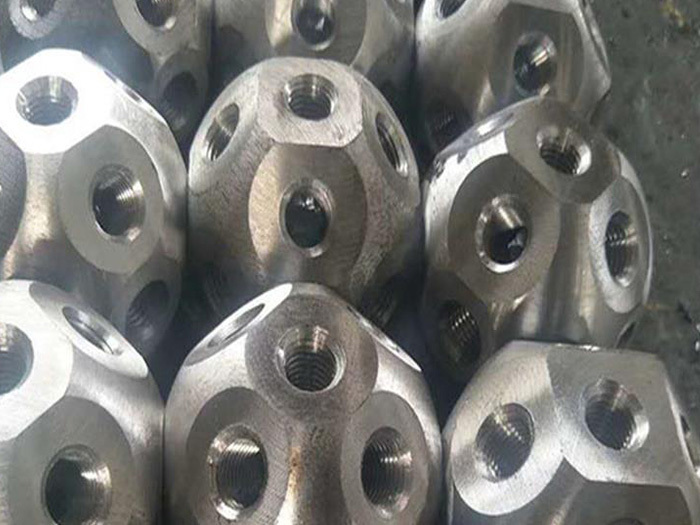 渝中螺栓球网架杆件制作